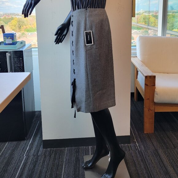 Nine West Lace-Up Skirt - Picture 2 of 11